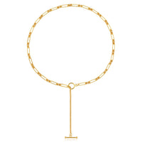 OT Knot Chain Necklace in 925 Sterling Silver