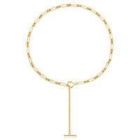 OT Knot Chain Necklace in 925 Sterling Silver