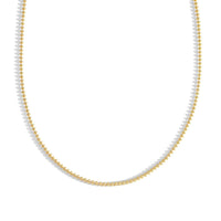 Fashion Beads Party 925 Sterling Silver Necklace