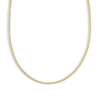 Fashion Beads Party 925 Sterling Silver Necklace