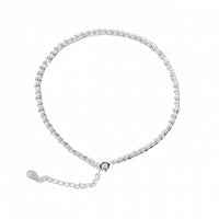 Geometry Hollow Chain Sterling Silver Choker