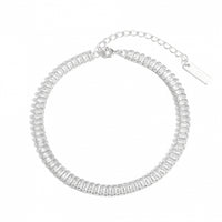 Elegant Rectangle Crystal Geometry Bracelet & Anklet