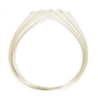 1mm 925 Sterling Silver Collar Necklace