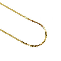 Simple Yellow Gold S Chain Necklace