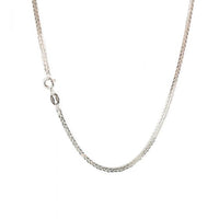 Men's Spiga Chain Necklace, 925 Sterling Silver