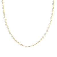 Simple Geometry Hollow Chain Choker Necklace