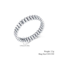 Polished 925 Sterling Silver Stackable Ring