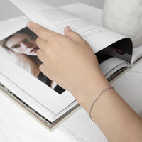 Sterling Silver Bracelet 2mm & 3mm