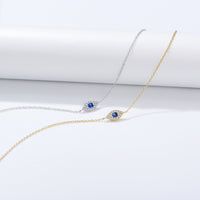 Sterling Silver Evil Eye Bracelet