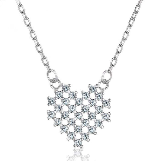 Sweet Love Valentine 925 Sterling Silver Necklace