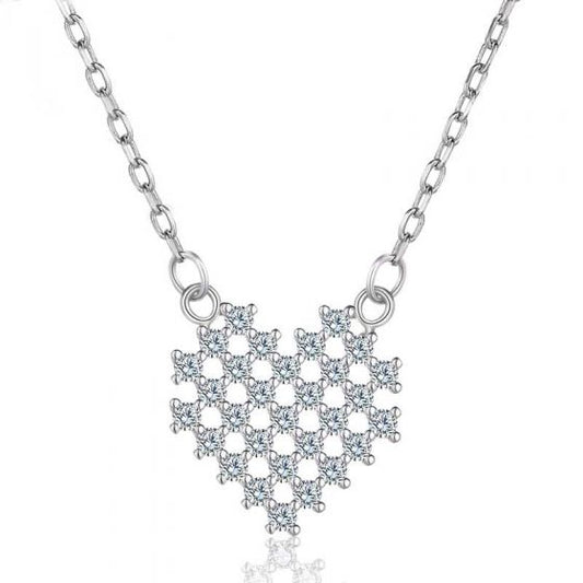 Sweet Love Valentine 925 Sterling Silver Necklace