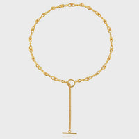 Classic Hollow Twisted OT 925 Sterling Silver Necklace