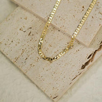 Hollow Pig Nose Chain Necklace in 925 Sterling Silver