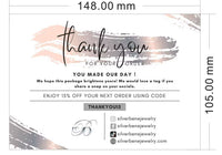 Customized Thank You Cards