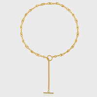 Classic Hollow Twisted OT 925 Sterling Silver Necklace