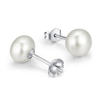 Freshwater Cultured 6mm Pearl Stud Earrings