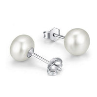 Freshwater Cultured 6mm Pearl Stud Earrings