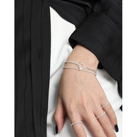 Sterling Silver Cubic Zirconia Bracelet
