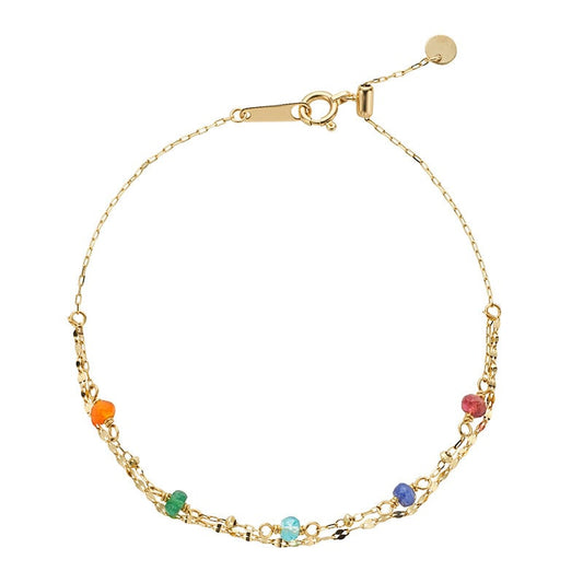 Gold Plated Bead Bracelet