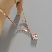 Sterling Silver Heart Pendant Necklace