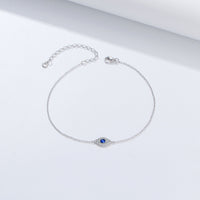 Sterling Silver Evil Eye Bracelet