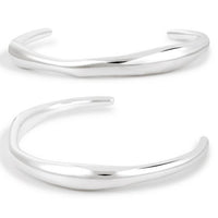Irregular Torque Choker, 999 Silver