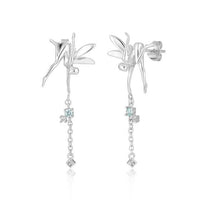 Angel of Salvation 925 Sterling Silver Dangling Earrings