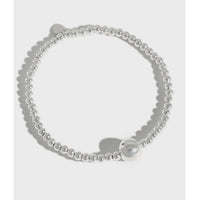 Bead Ball Sterling Silver Bracelet