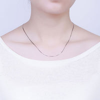 Snake Sterling Silver Chain Necklace
