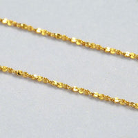 Nugget Crisscross 925 Sterling Silver Collar Necklace