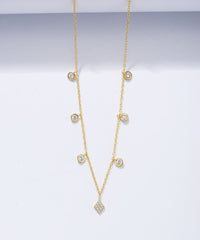 Gold Plated Layering Choker Necklace