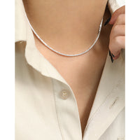 Sterling Silver Necklace 16" / 18"