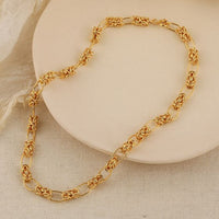 Modern Knot Cross 925 Sterling Silver Necklace