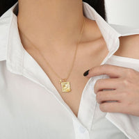 Holiday Geometry Shell Pearl Dolphin Necklace