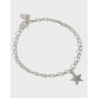 Personalized Star Bracelet in Sterling Silver