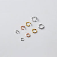 925 Sterling Silver Open Jump Ring (Plated)