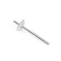 Flower 925 Sterling Silver Earring Settings