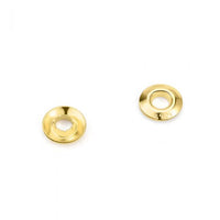 Round Hollow 925 Sterling Silver Bead Caps, 3.5mm