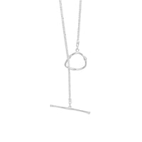 Sterling Silver O Ring Circle Necklace