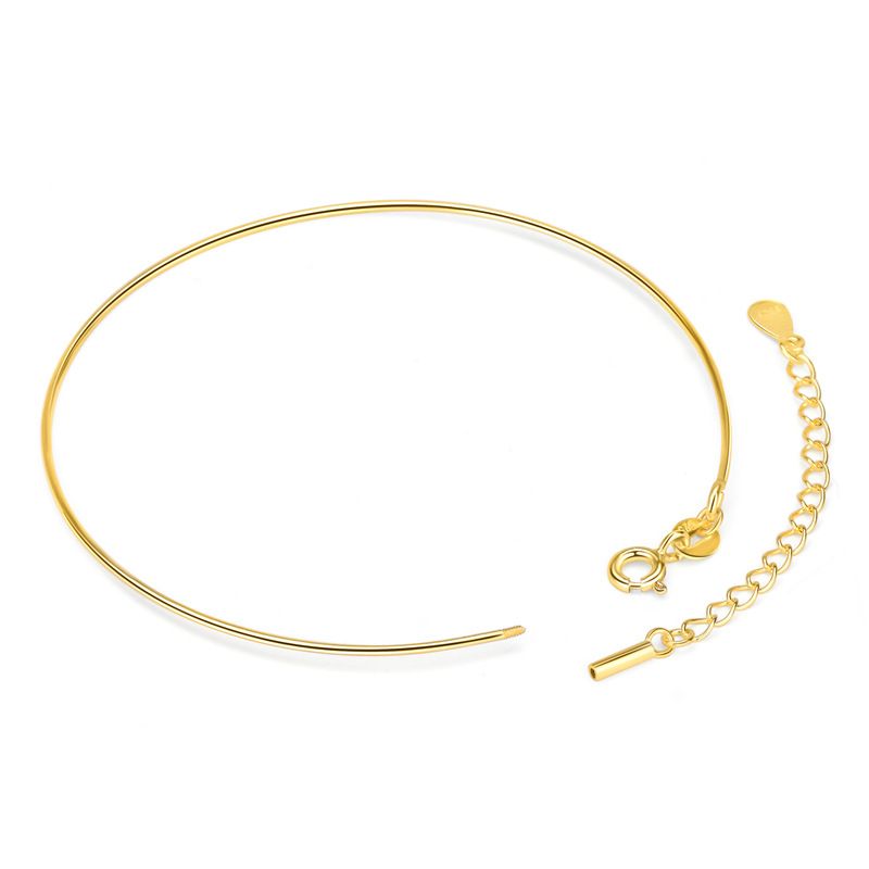 Simple Screw Spiral Bracelet in 925 Sterling Silver