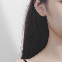 Cute Candy Sterling Silver Stud Earrings