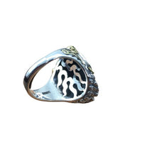 Vintage Hell King 925 Sterling Silver Adjustable Ring