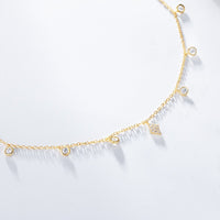 Gold Plated Layering Choker Necklace