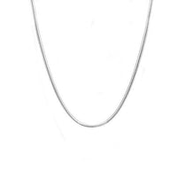 Snake Sterling Silver Chain Necklace
