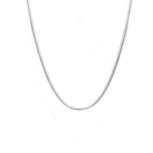 Snake Sterling Silver Chain Necklace