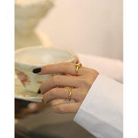 Irregular Wave 925 Sterling Silver Ring