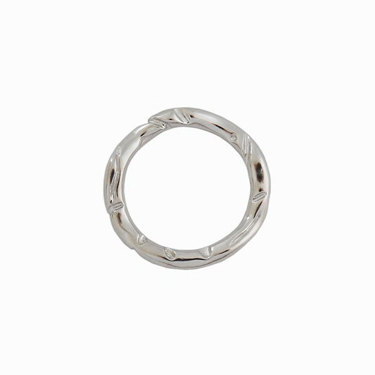 Irregular Wave 925 Sterling Silver Ring