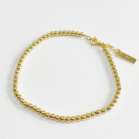 Office Lady Round Beads Bracelet in 925 Sterling Silver