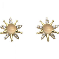 Mini Shining Crystal Star 925 Sterling Silver Stud Earrings