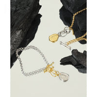 Curb Chain OT Shape 925 Sterling Silver Bracelet